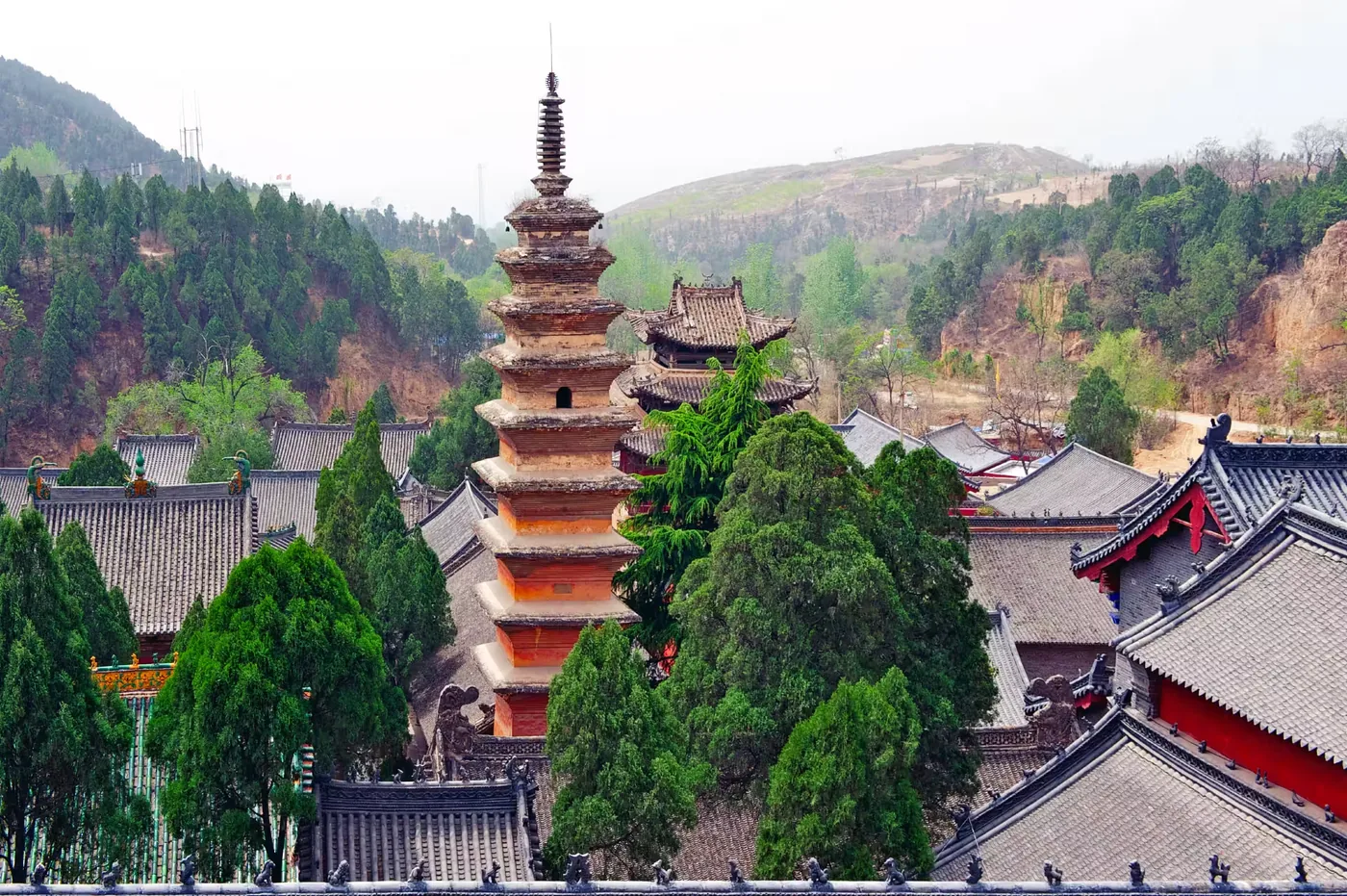 风穴寺实景图片
