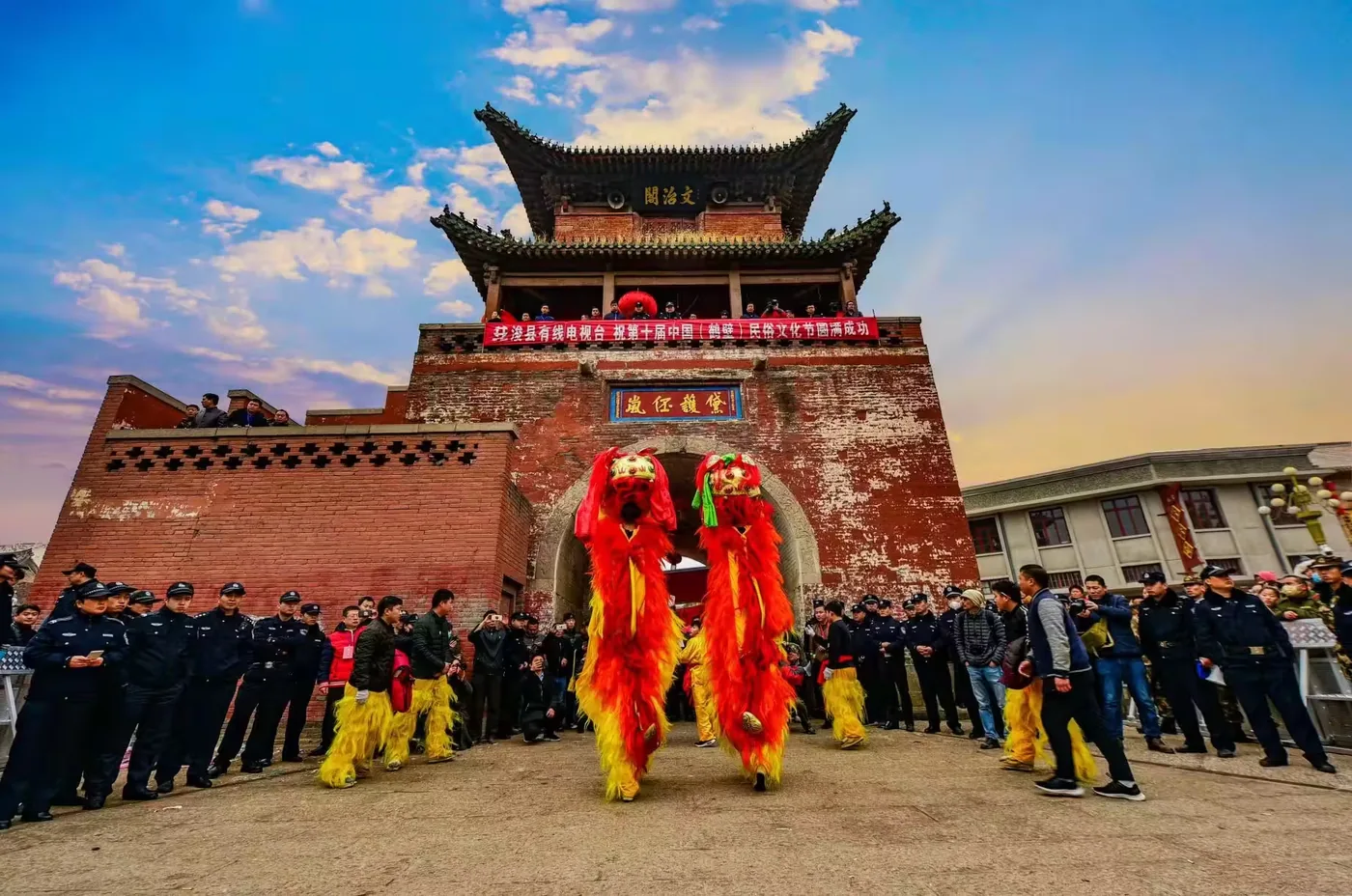 浚县古城实景图片