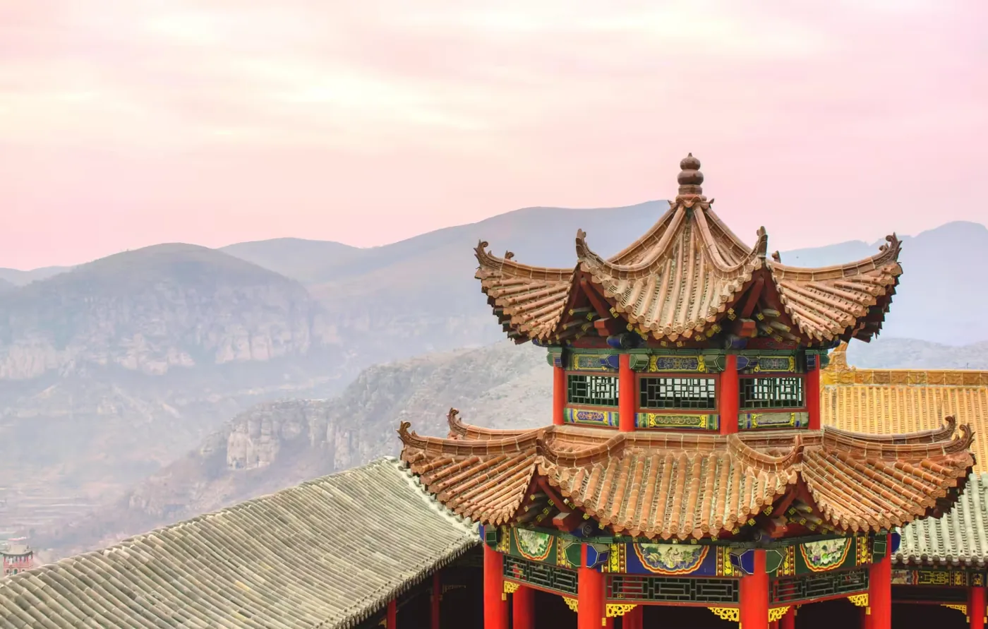 古灵山风景区实景图片