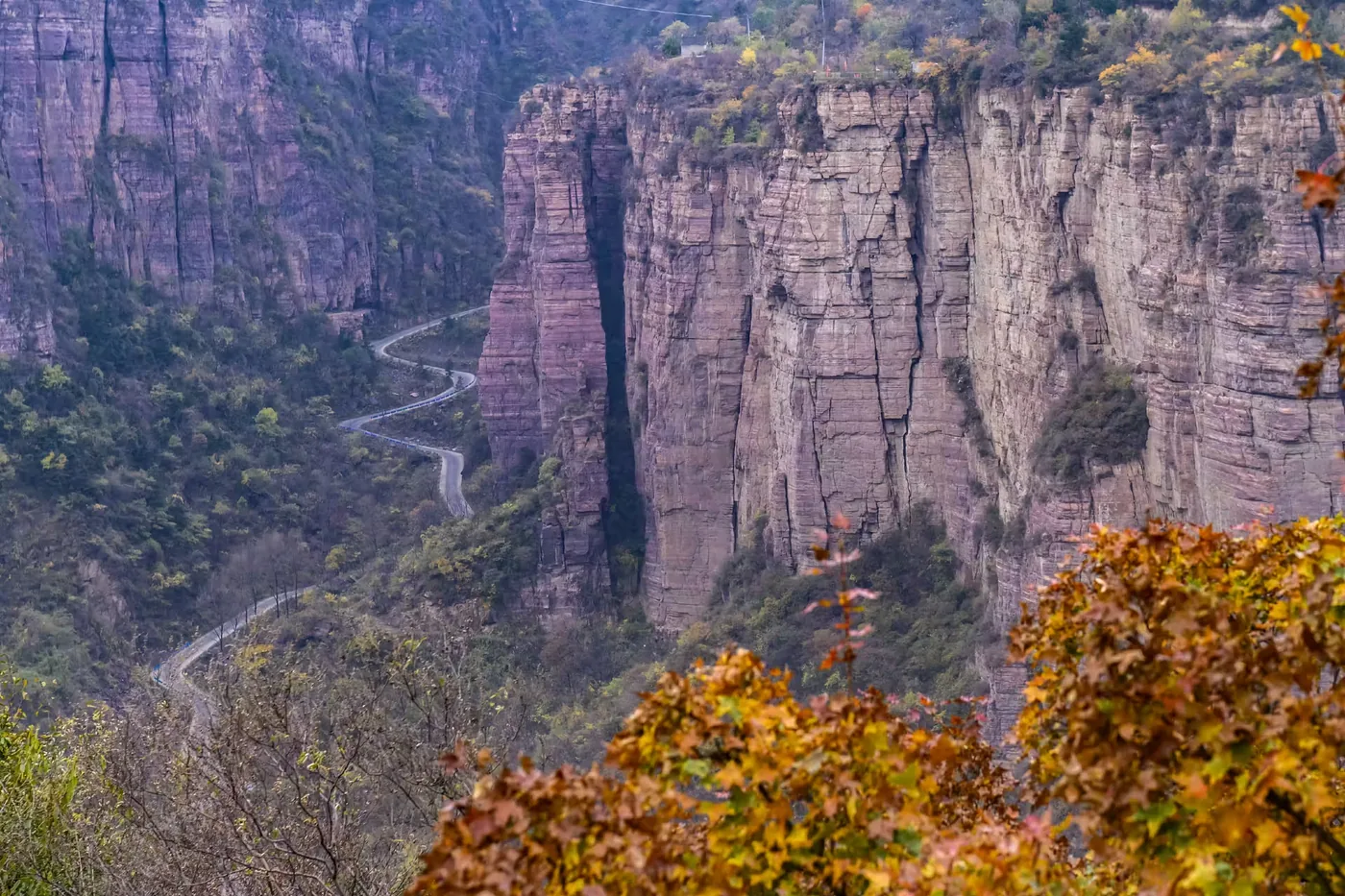 八里沟景区风景图片