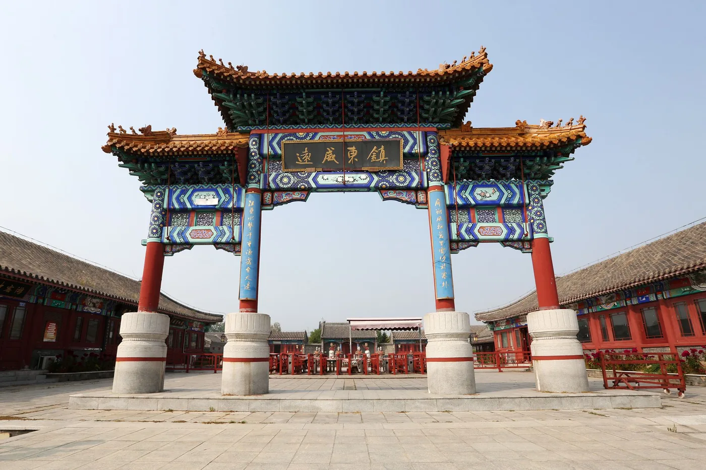 山海关古城实景图片