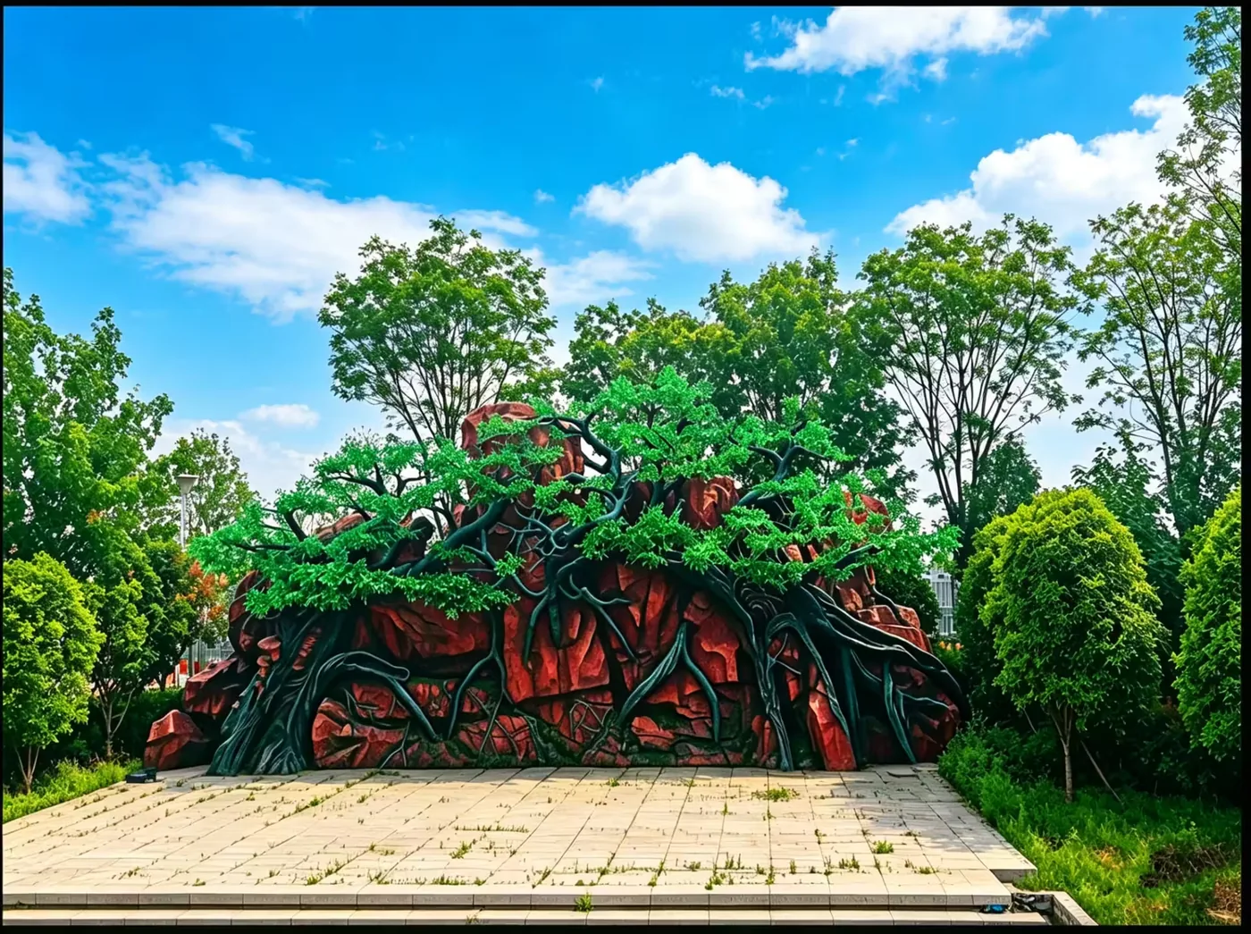 南街村风景图片