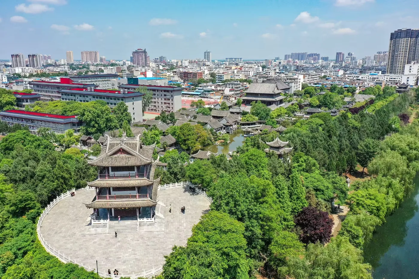 花洲书院实景图片