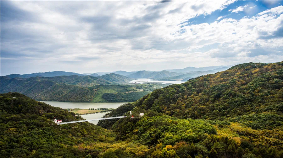 虎谷峡风景区实景图片