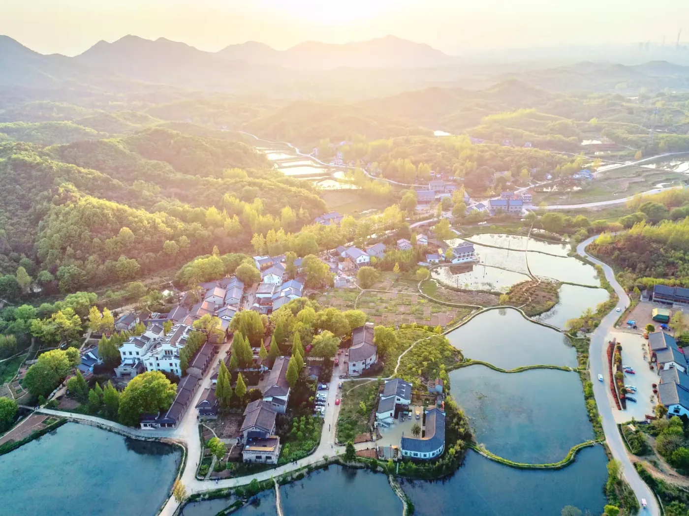 郝堂村实景图片