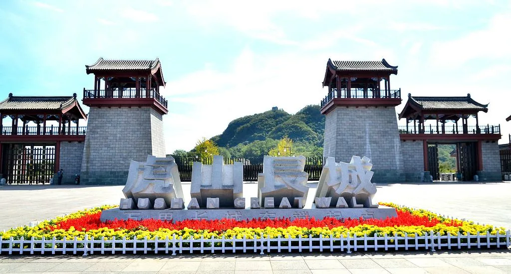 虎山长城实景图片
