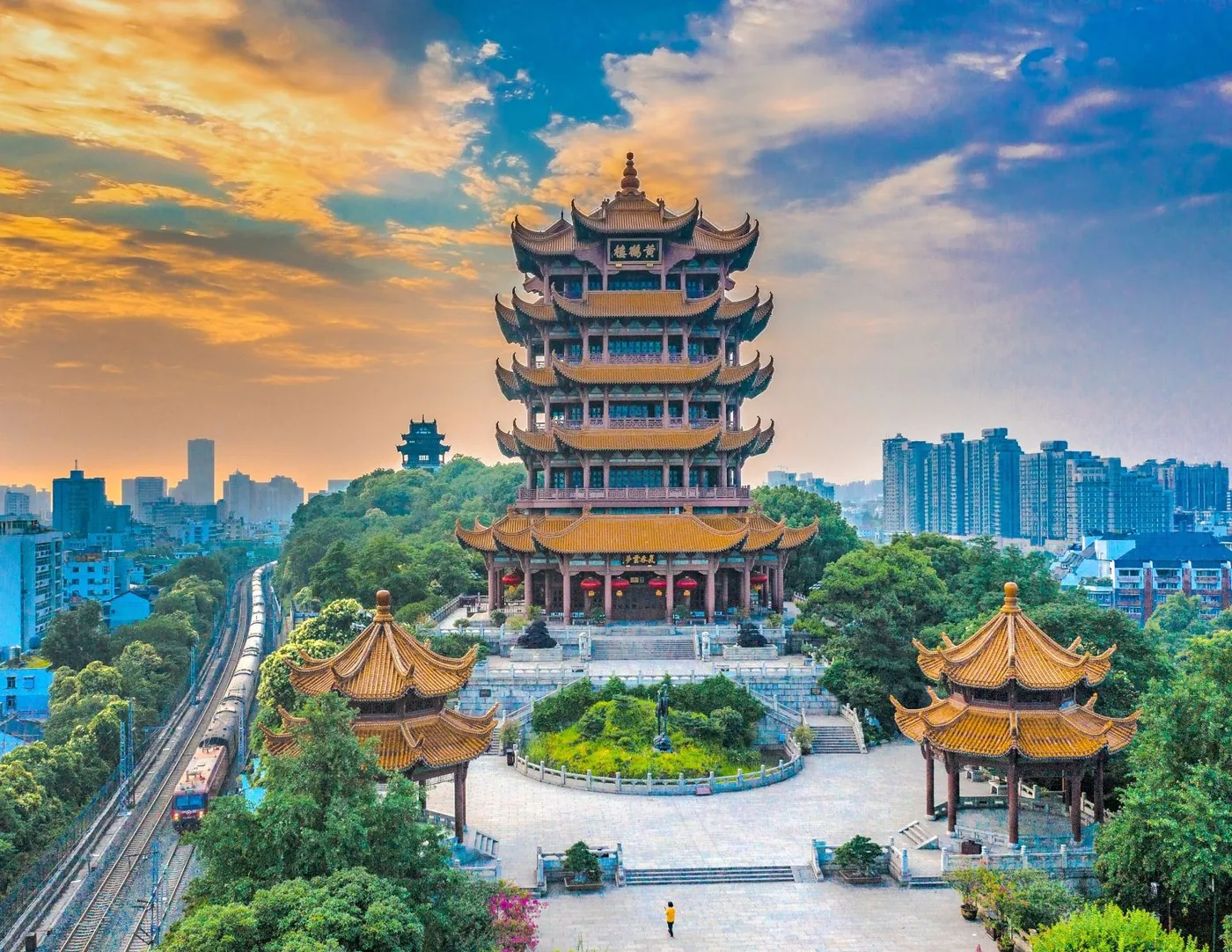 黄鹤楼风景图片