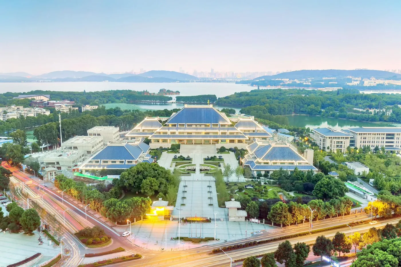 湖北省博物馆风景图片