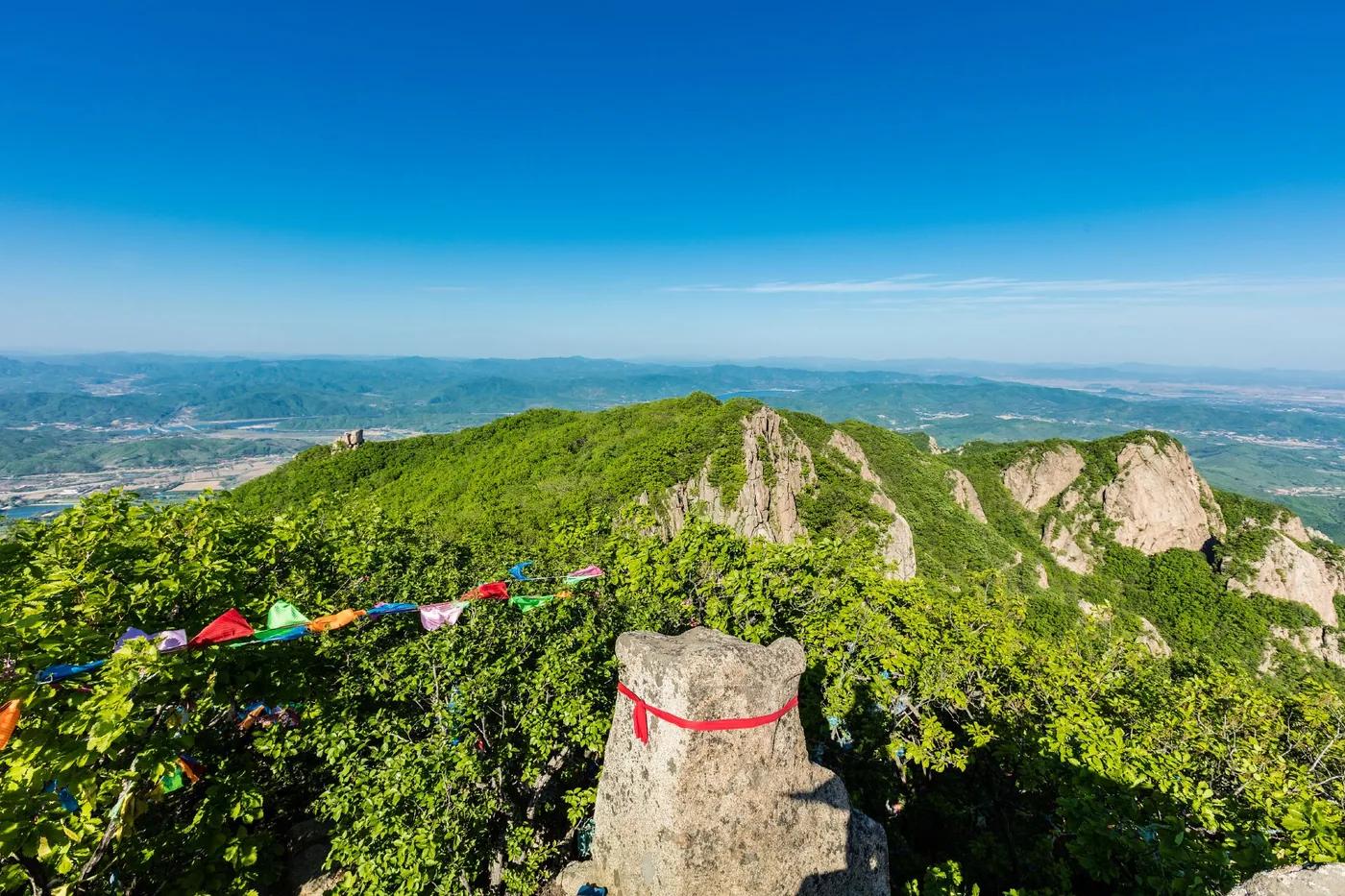 五龙山实景图片