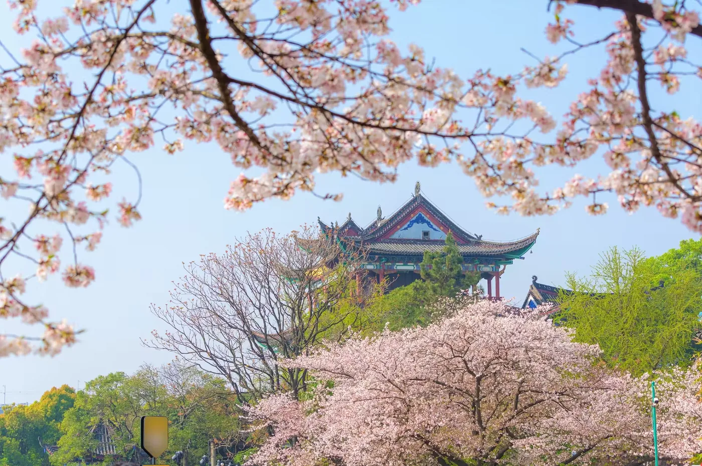 晴川阁实景图片