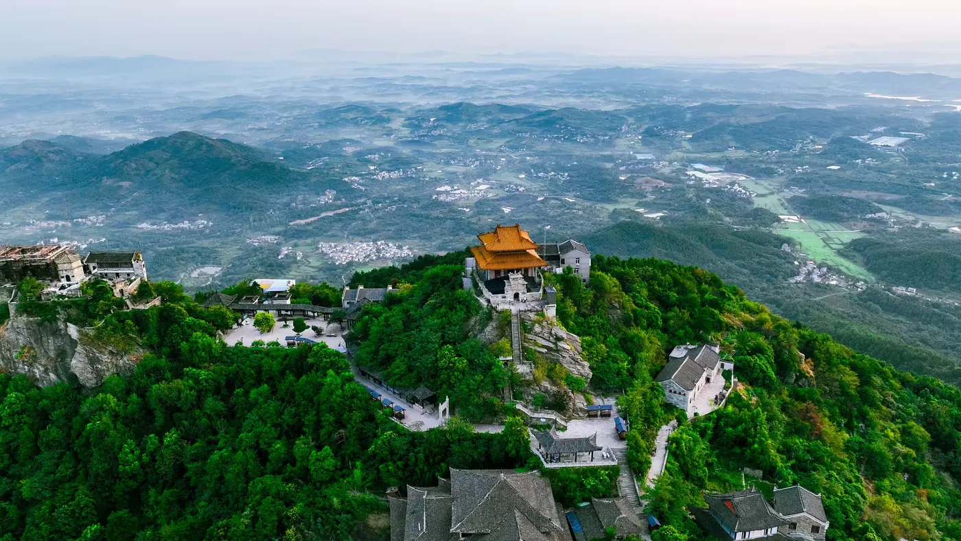 木兰山实景图片