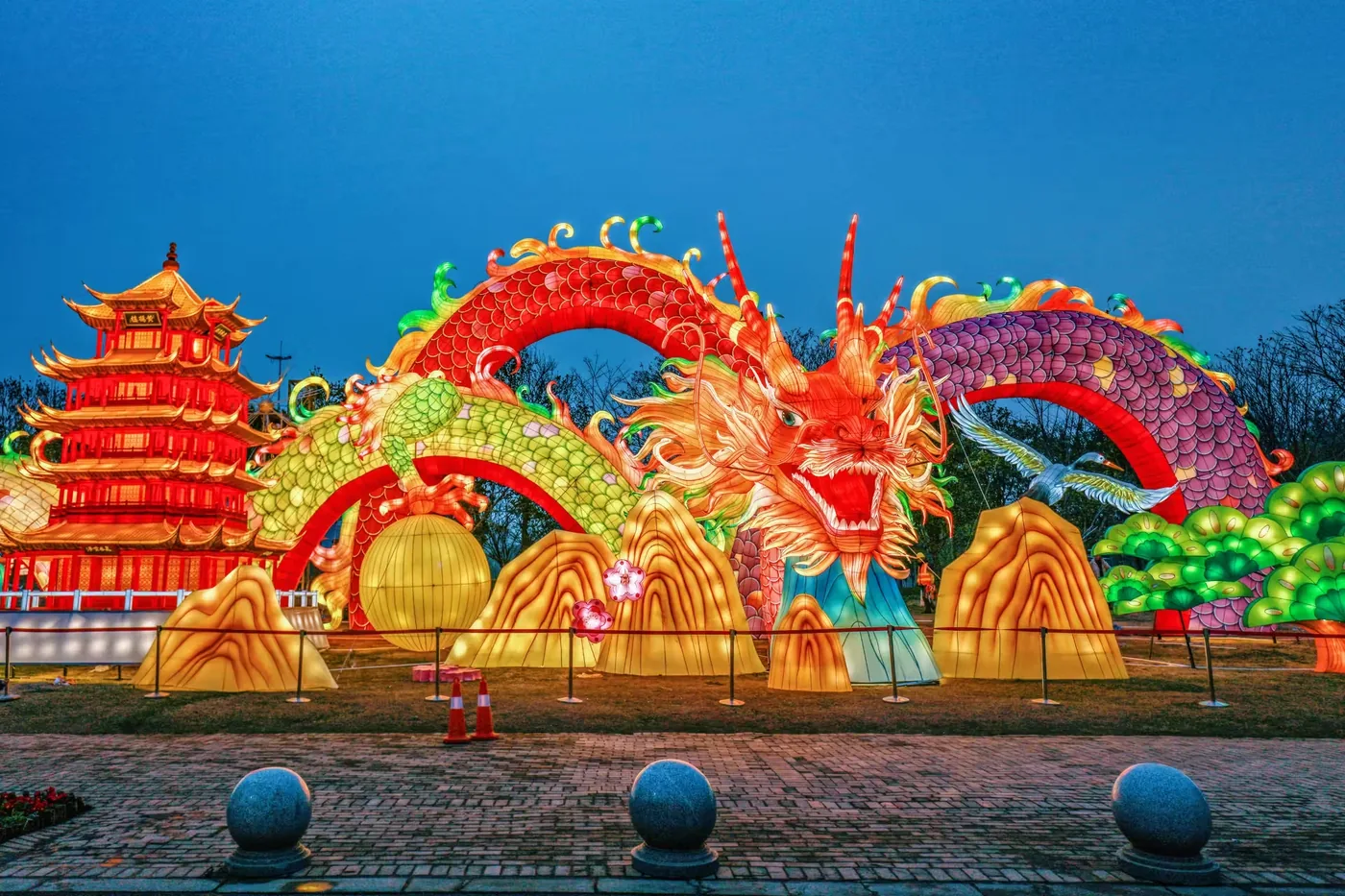 武汉园博园实景图片