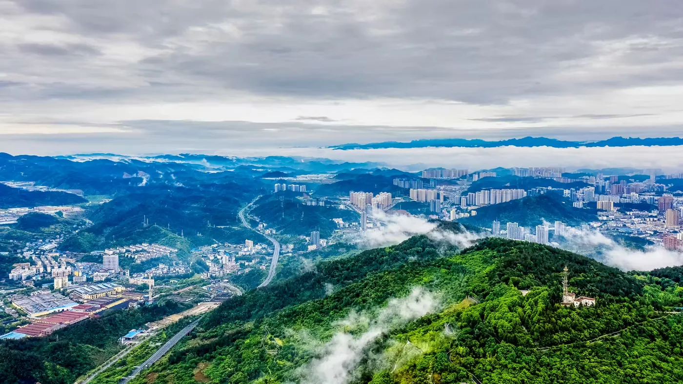 四方山植物园实景图片