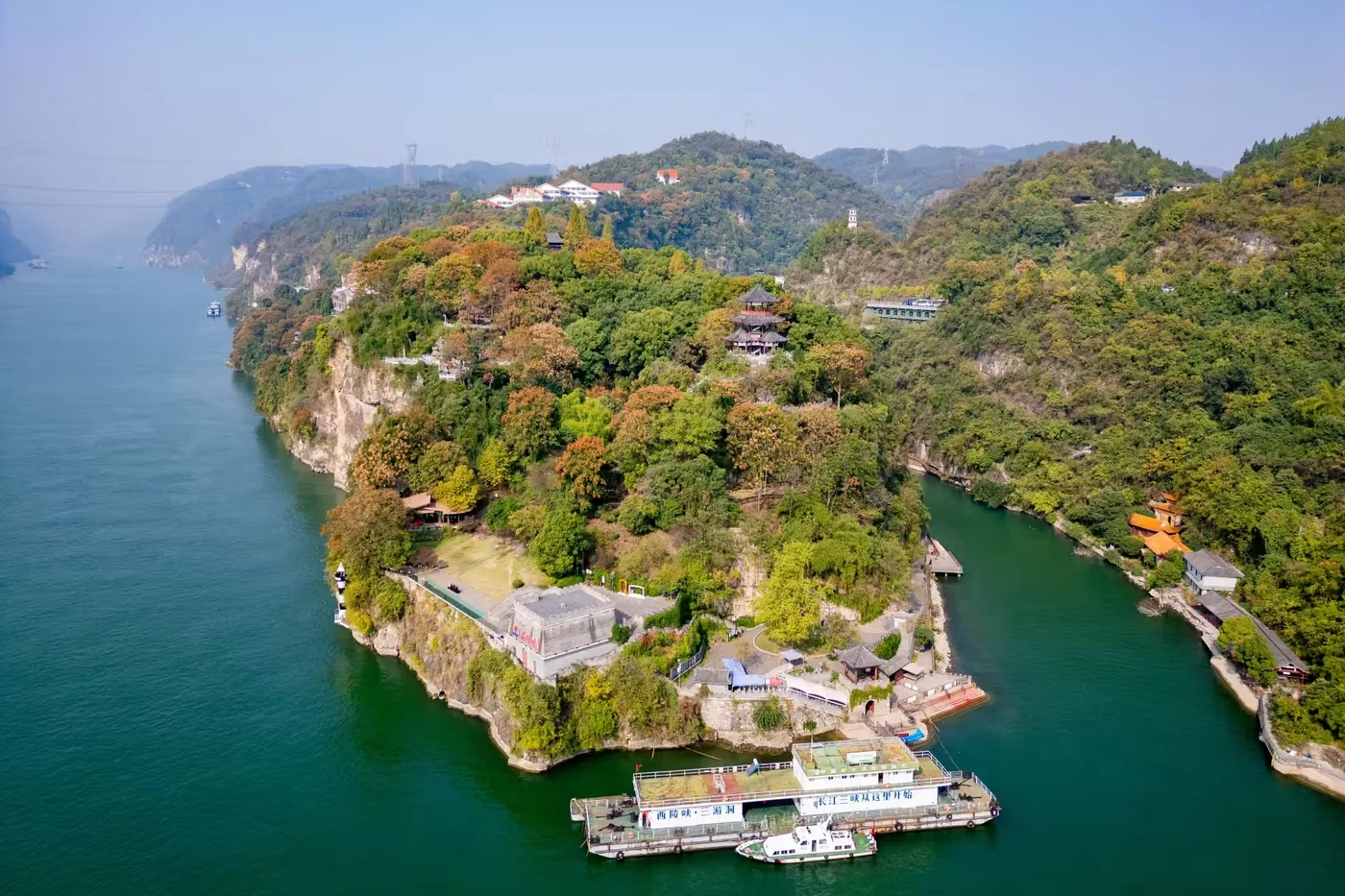 西陵峡风景图片