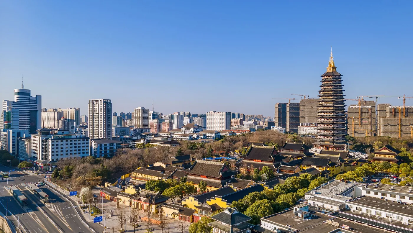 锦州古塔历史文化公园风景图片