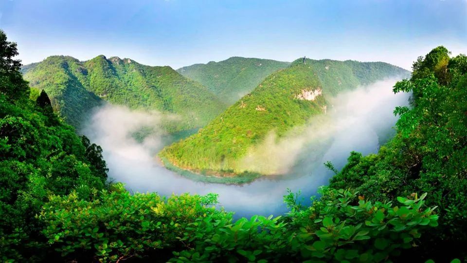 春秋寨风景图片