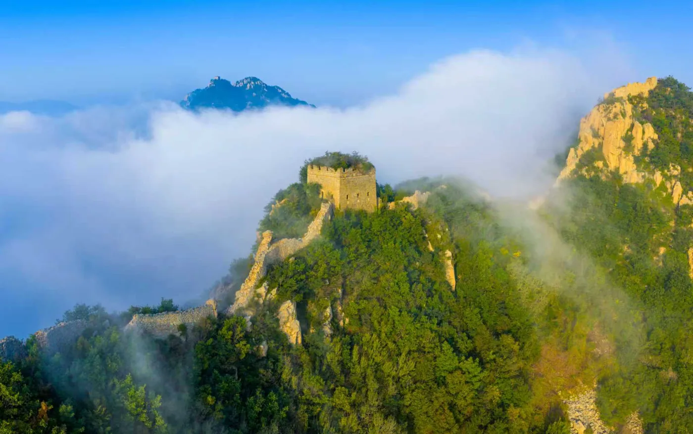 板厂峪长城风景图片
