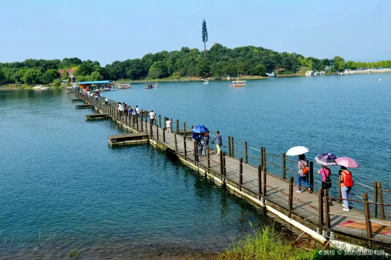 漳河水库实景图片