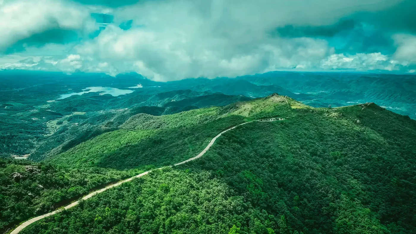 绿林寨风景图片