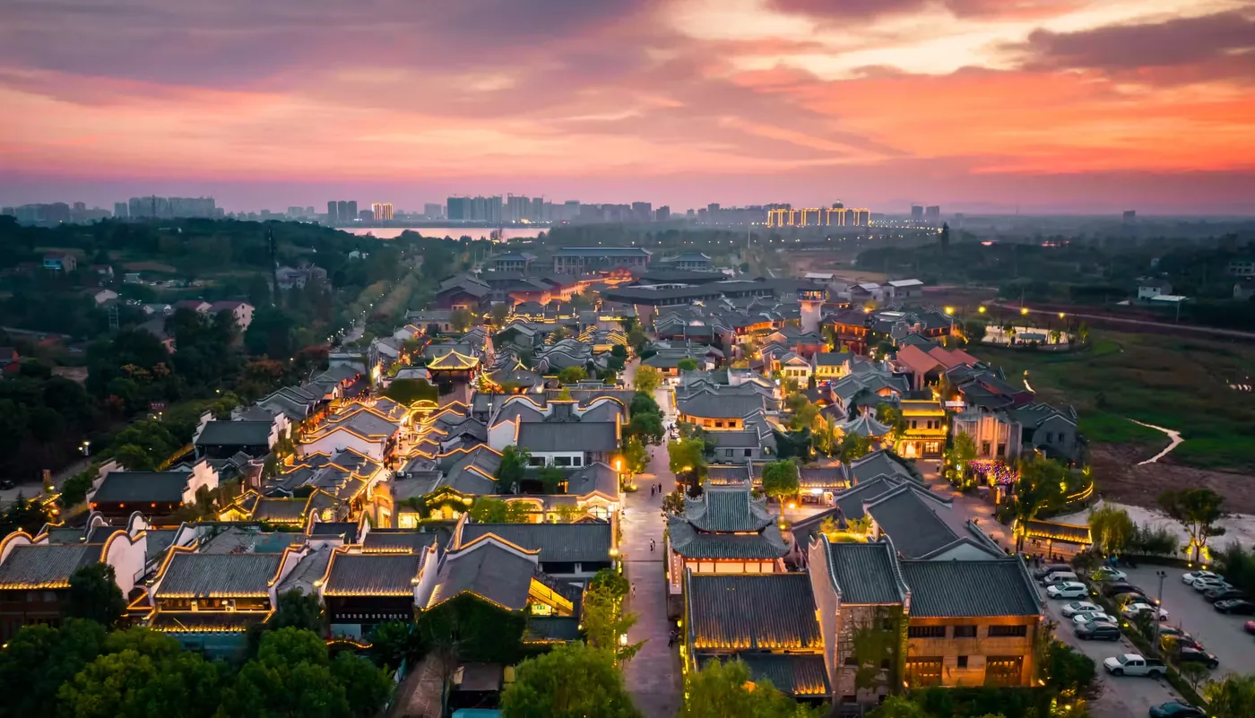 莫愁村实景图片