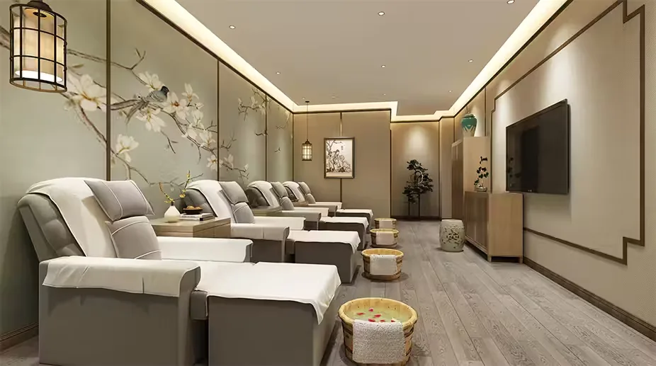 美人谷风景图片