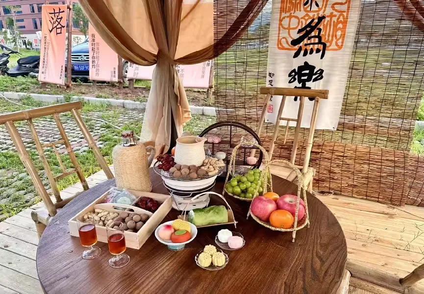 美人谷风景图片