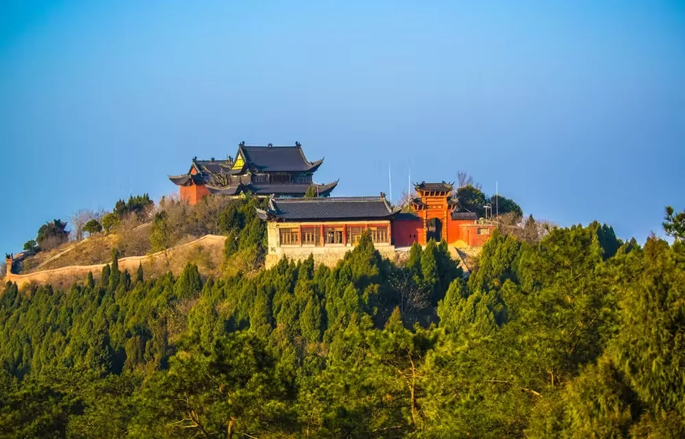 白兆山李白文化旅游区实景图片