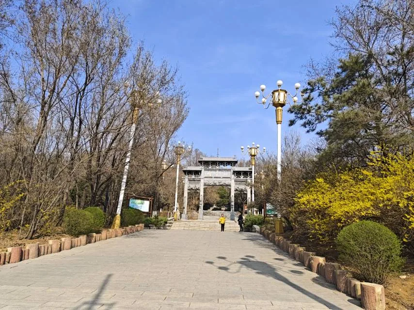 蟠龙山实景图片