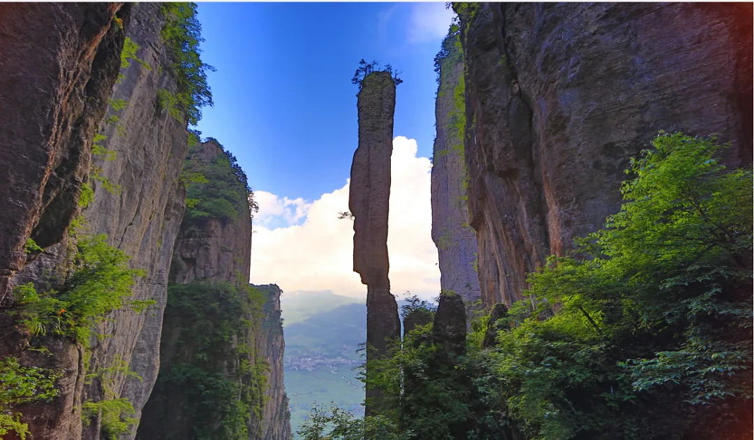 恩施大峡谷风景图片