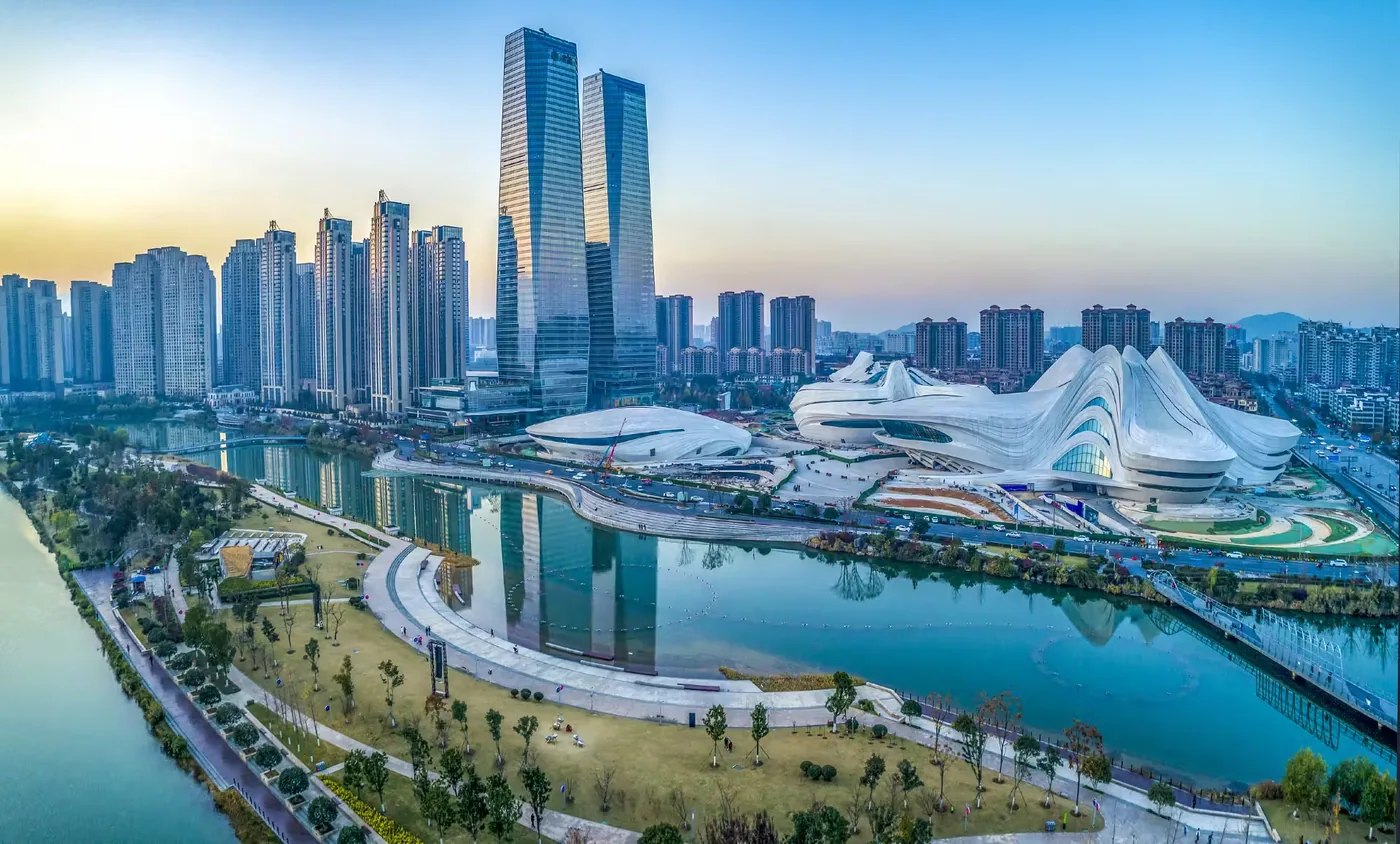梅溪湖公园实景图片