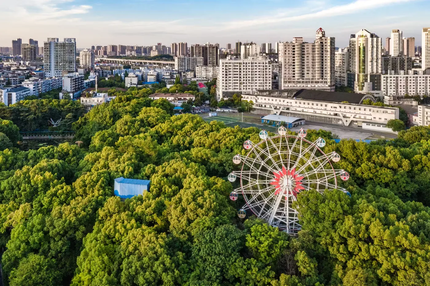 神农公园实景图片