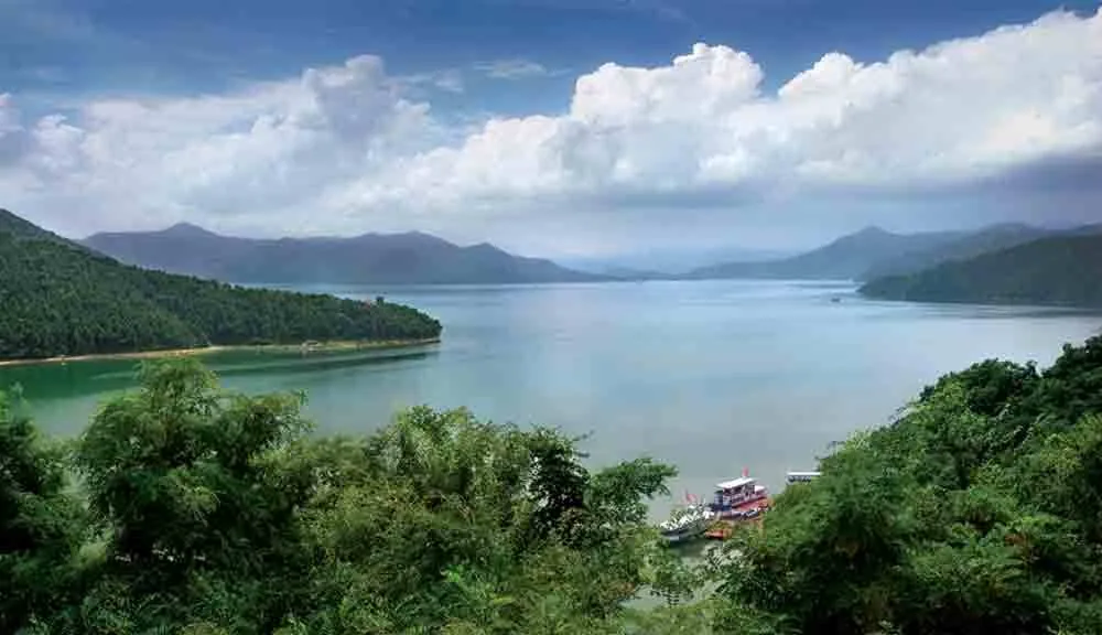 汤河风景区实景图片