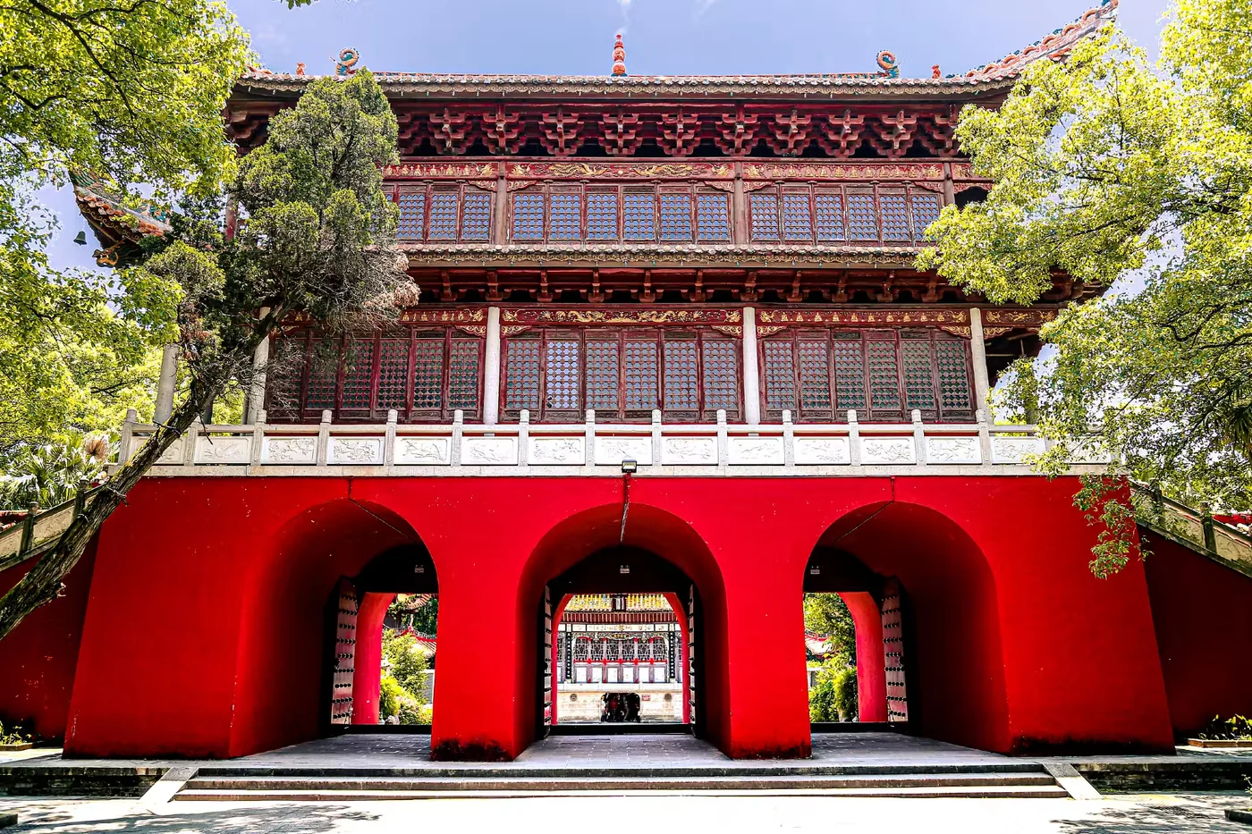 南岳大庙实景图片