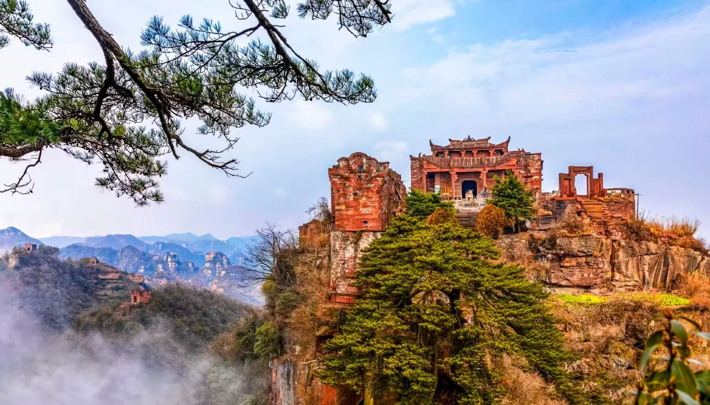 星德山实景图片