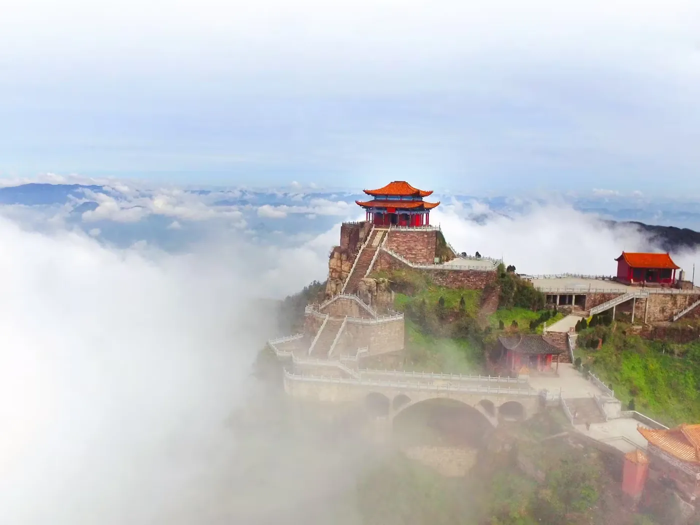 五雷山风景区实景图片