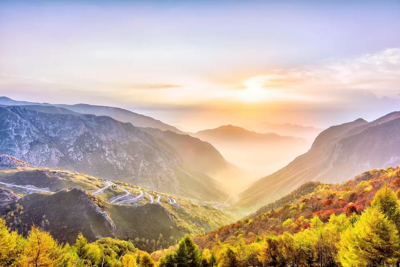 五雷山风景区风景图片